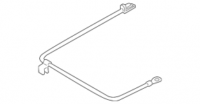 Positive battery terminal BMW X1 F48 16-19