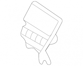 Mercedes W167 GLE 350 450 20-23 Front Bumper Tow Hook Cap Lower AMG Pack