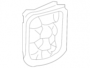 Ventilation shield left VW Beetle 12-19
