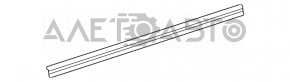 Lower front right door trim with chrome for Mercedes W211