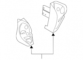 Nissan Leaf 13-12 airbag control buttons