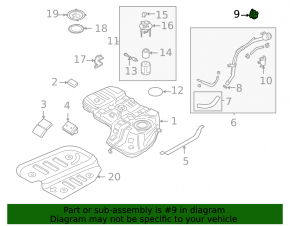 Kia Niro 23-26 PHEV Fuel Filler Cap