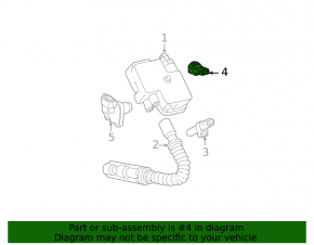 Mercedes W211 E550 Knock Sensor