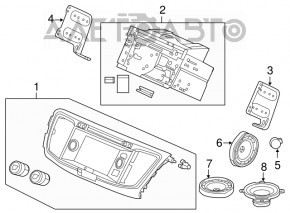 Acura ILX 13 Subwoofer - Scratch
