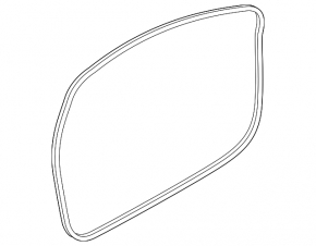 Front right door seal for Audi E-Tron 19-23