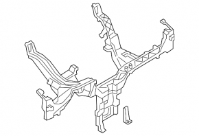 Under-torpedo pipe reinforcement BMW i3 14-20