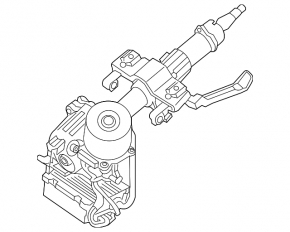 Steering column with EPS Hyundai Veloster 12-15 with immobilizer, keyless