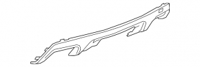 Cadillac XT4 19-23 rear bumper lip trim