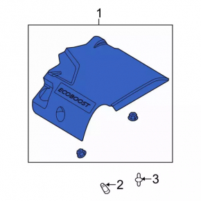Ford Explorer 12-19 3.5 sport engine cover