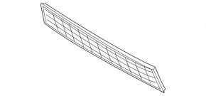 Lower grille of the front bumper Ford Explorer 11-15 prerest