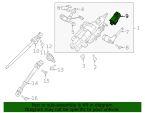 Ignition switch Ford Explorer 11-19 complete with contact group and immobilizer