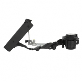 Driver's seat belt Ford Escape MK3 16-17 black, with tensioner