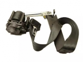 Driver's seat belt Ford Escape MK3 16-17 black, with tensioner