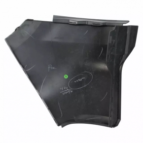 Rear bumper bare left Ford Ecosport 18-22 graphite