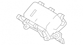 Mazda CX-50 23-25 passenger airbag in the dashboard