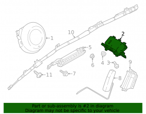 Mazda CX-50 23-25 passenger airbag in the dashboard