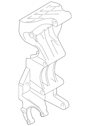 Generator bracket VW Touareg 11-17 3.6