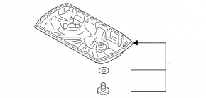 Oil pan for Audi A6 C8 19-25 3.0T