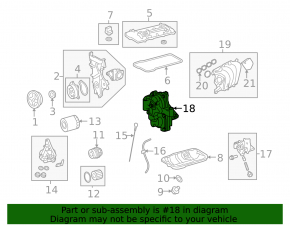 Toyota C-HR 18-23 2.0 Engine Oil Pump