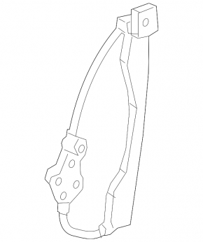 Window lifter with motor rear right Volvo XC90 16-24 with panel