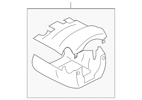 Steering Column Cover Subaru XV Crosstrek 18-23
