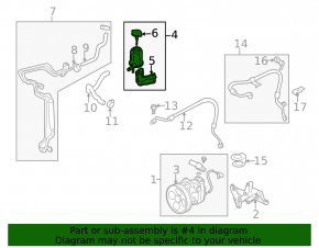 Power steering reservoir Subaru b10 Tribeca