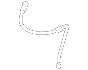Front left brake hose for Mitsubishi Outlander 18-22 PHEV