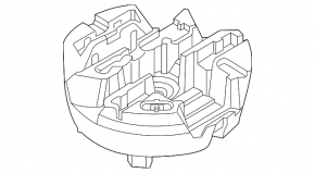 Foam tool tray for an Audi Q8 19-25 (without spare tire)
