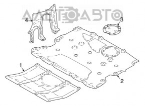 Front engine guard BMW X3 G01 18-21
