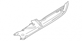 Wing seal hood-wing right BMW 5 G30 17-23