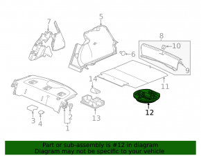 Foam tool holder for Honda Civic XI FE/FL 22-26 5d
