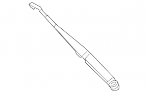 Right wiper arm for Lexus ES250 ES300h ES350 19-26