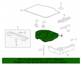 Foam for Buick Encore 13-15 tool
