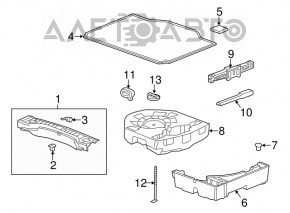 Foam for Buick Encore 13-15 tool