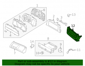 Climate control Hyundai Elantra 21-23 manual