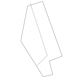 Mercedes A-class V177 19-22 front bumper towing hook cap