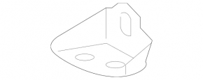 Right headlight bracket for Mercedes GLC 16-22