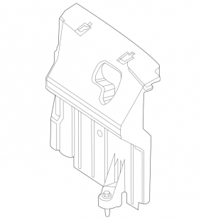 Front battery cover for Mercedes H247 GLA 20-23