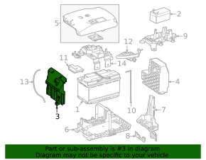 Front battery cover for Mercedes H247 GLA 20-23