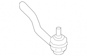 Steering tip right Infiniti QX50 19-