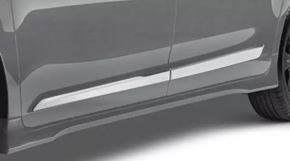 Door trim lower front left Toyota Sienna 11-20 chrome