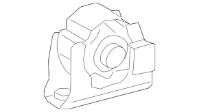 Front engine mount for Lexus NX300h 15-21