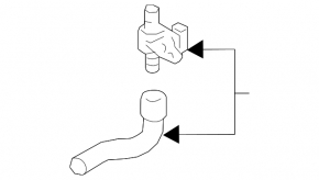 Auxiliary cooling system motor Toyota Highlander 20-25 hybrid