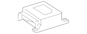 SRS airbag module airbag computer Mercedes X164 GL