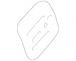 Fuel filler flap Chevrolet Volt 16-