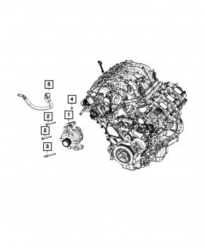 Generator Jeep Grand Cherokee WK2 16-20 3.6 180 amp