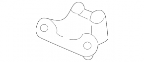 Trunk door hinge left Honda CRZ 11-16