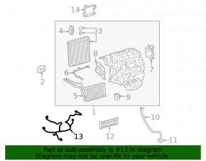 Lexus UX250h Heater Wiring 19-26