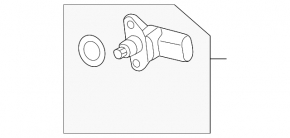 Rear boost sensor Porsche Panamera 10-16