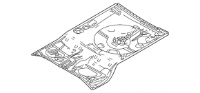Trunk trough Mazda CX-30 20-21 FWD